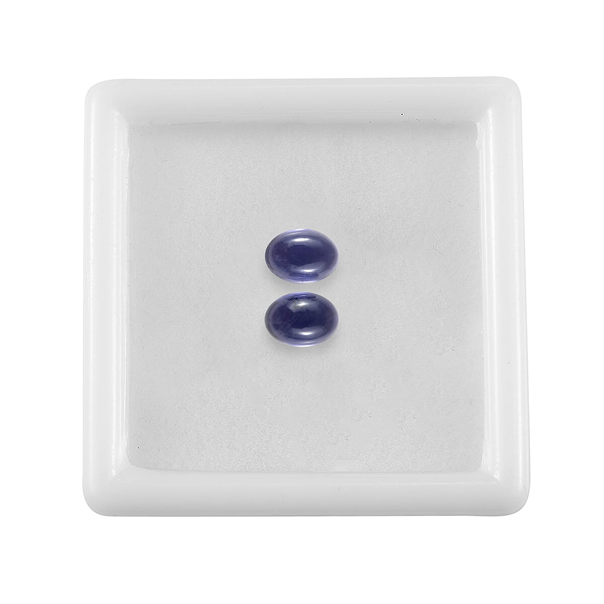 Catalina Iolite Set of 2 (Ovl 7x5 mm) 1.48 ctw Loose Gemstone image number 3