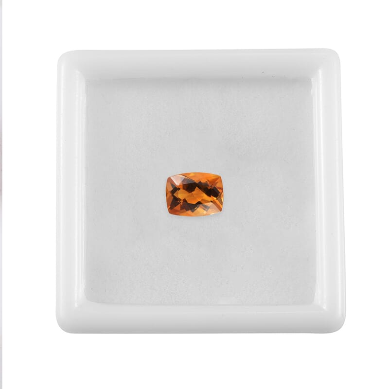 Santa Ana Madeira Citrine (Cush 8x6 mm) 1.24 ctw Loose Gemstone
