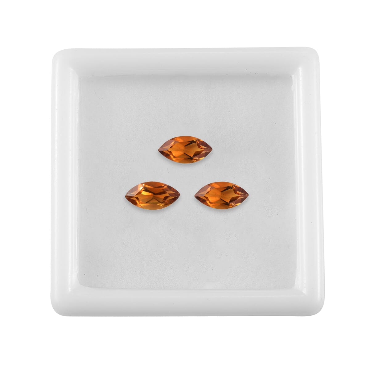AA Santa Ana Madeira Citrine Set of 3 (Mrq 8x4 mm) 1.51 ctw image number 3