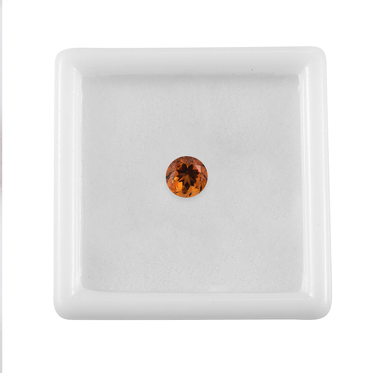 AA Santa Ana Madeira Citrine (Rnd 6 mm) 0.66 ctw Loose Gemstone image number 3