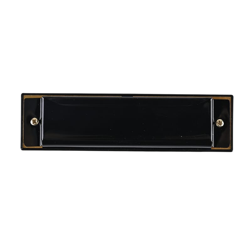 Livmore Black Harmonica with Aluminum Shell