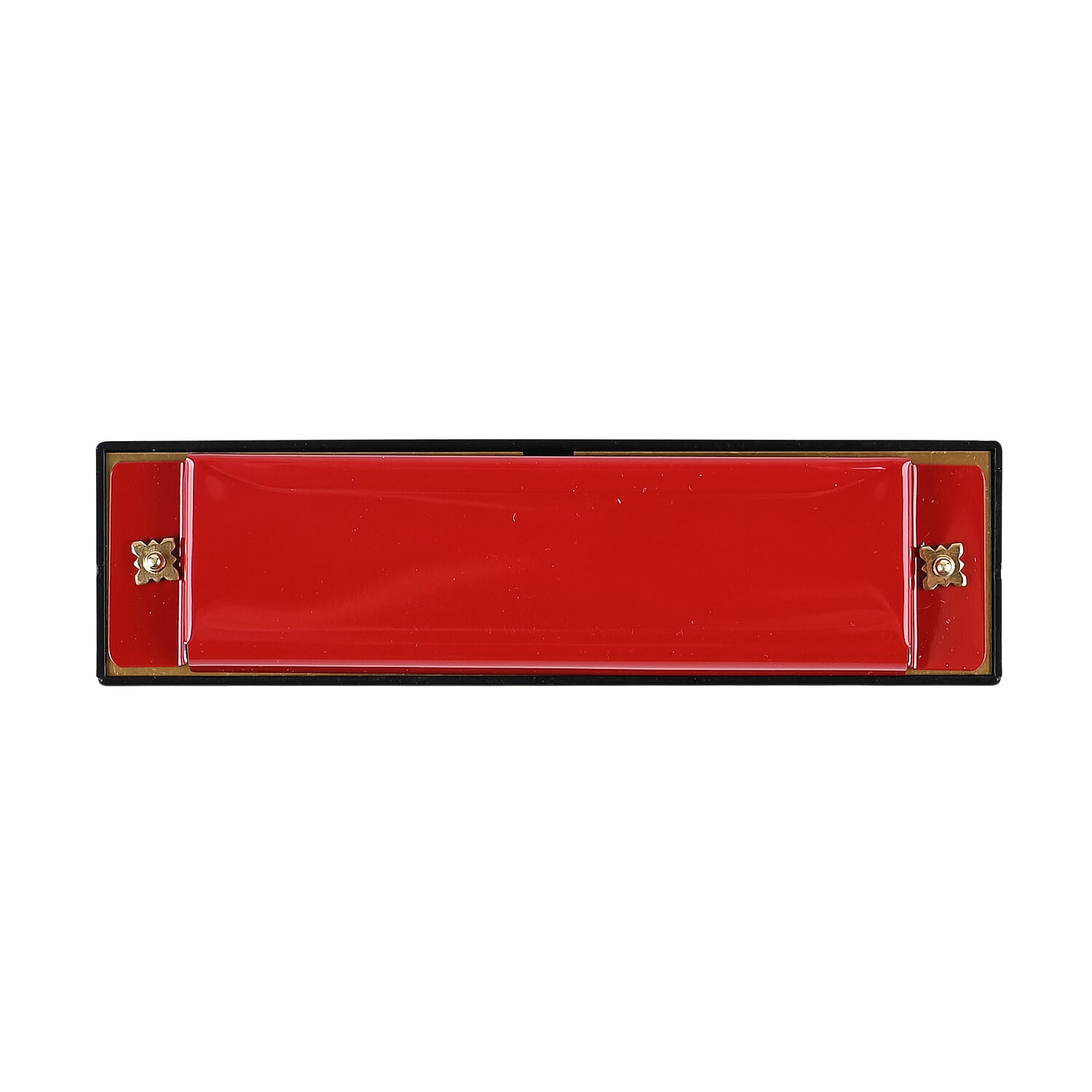 Livmore Red Harmonica with Aluminum Shell