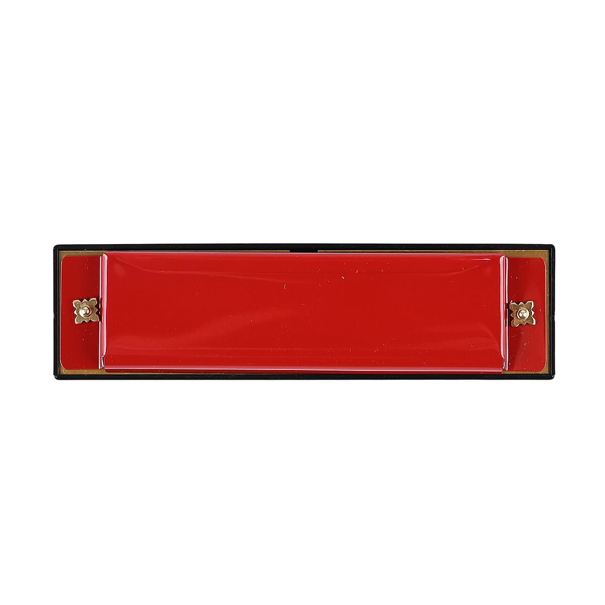 Livmore Red Harmonica with Aluminum Shell image number 5