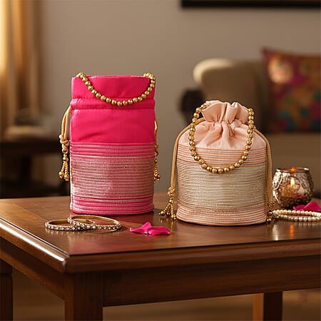 Fuchsia & Baby Pink - Product card gallery slide 2 (10178174320953)