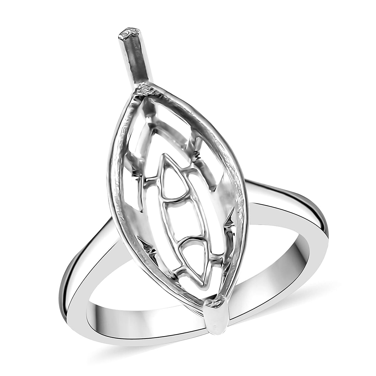 Rhapsody 950 Platinum Solitaire Ring (Size 7.0) 7.63 Grams