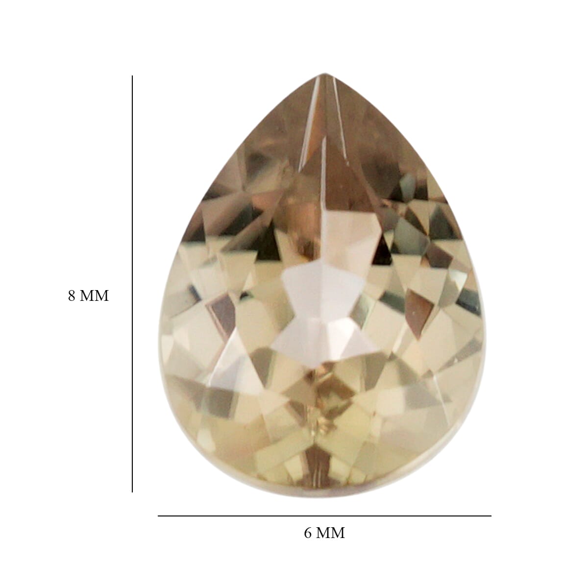 AAAA Turkizite (Pear 8x6 mm) 1.00 ctw image number 3