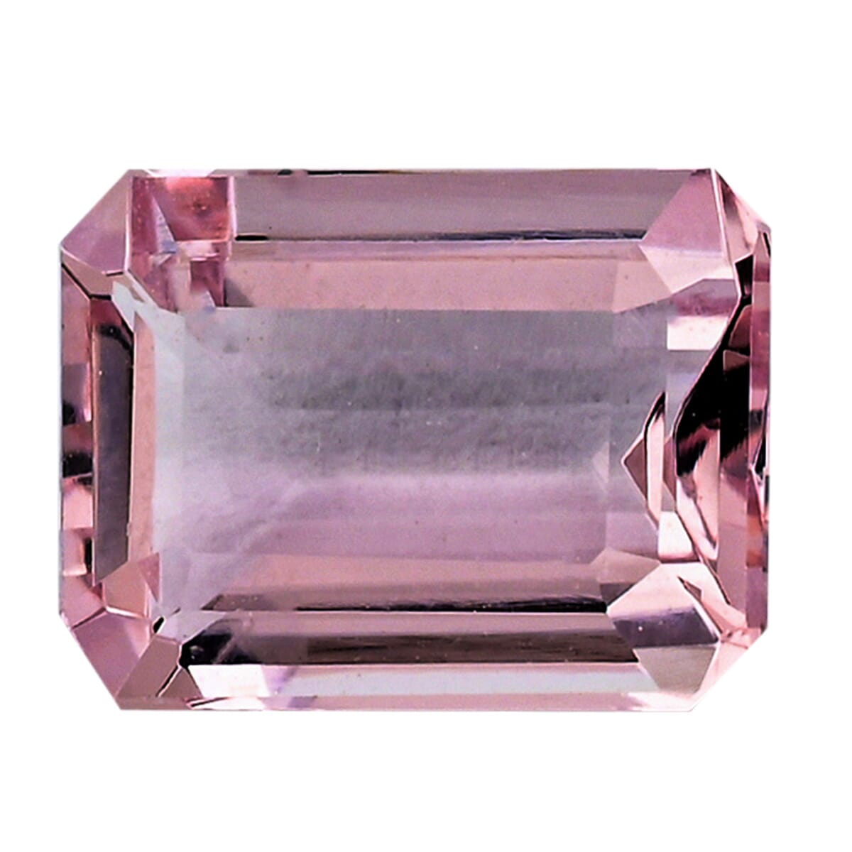 AAA Pink Morganite (Oct 8x6 mm) 1.20 ctw image number 0