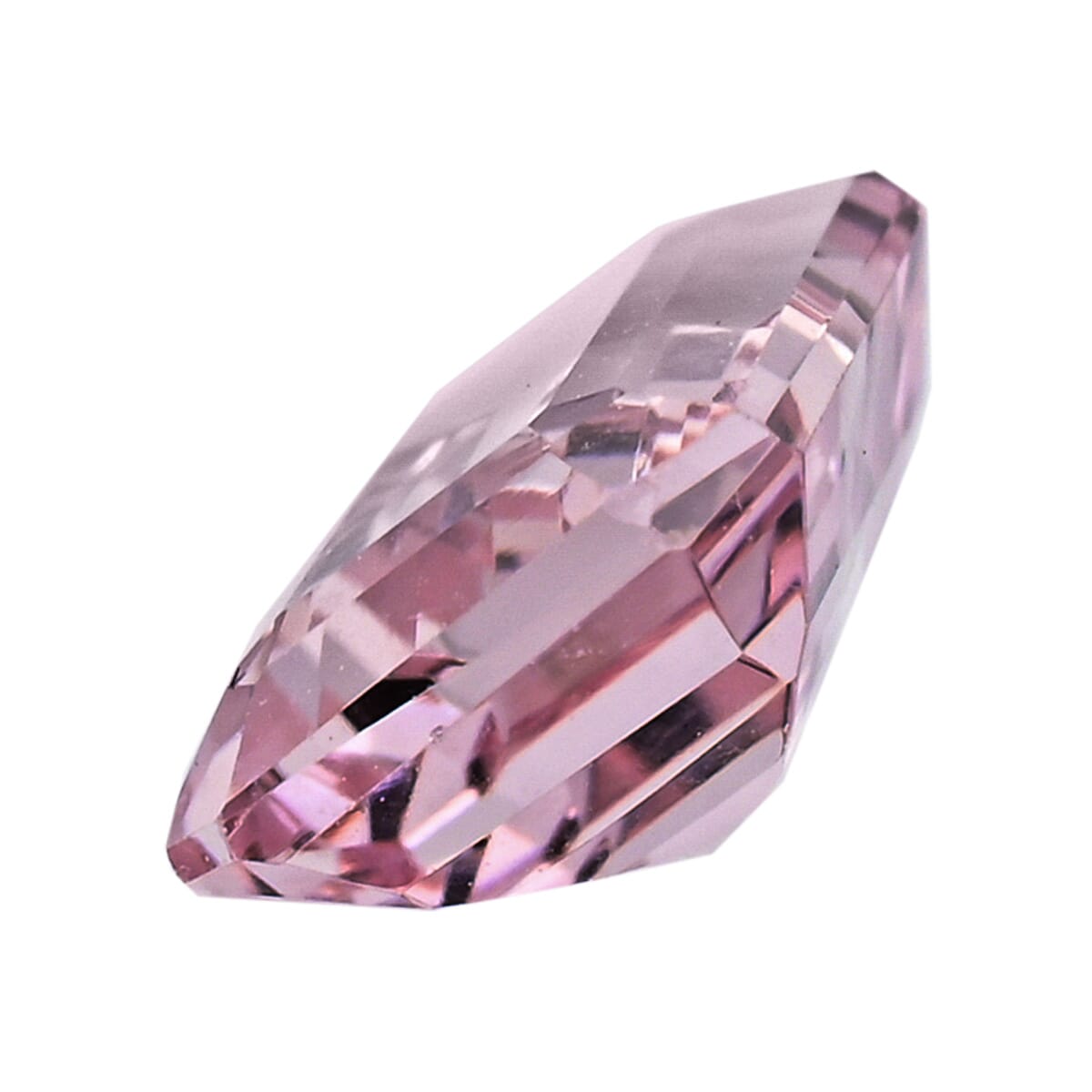 AAA Pink Morganite (Oct 8x6 mm) 1.20 ctw image number 1