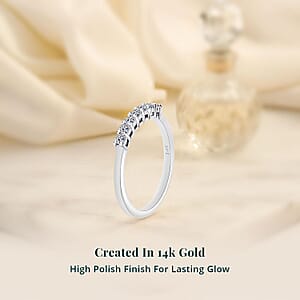 Luxuriant Lab Grown Diamond E-F VS 0.25 ctw Ring in 14K White Gold (Size 10.0) (Del. in 10-12 Days)