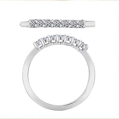 Luxuriant Lab Grown Diamond E-F VS 0.25 ctw Ring in 14K White Gold (Size 10.0)