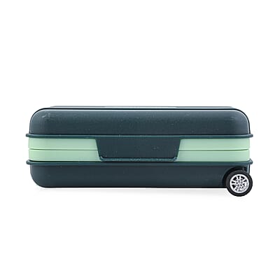 12pc Mini Travel Case Nail Kit- Green