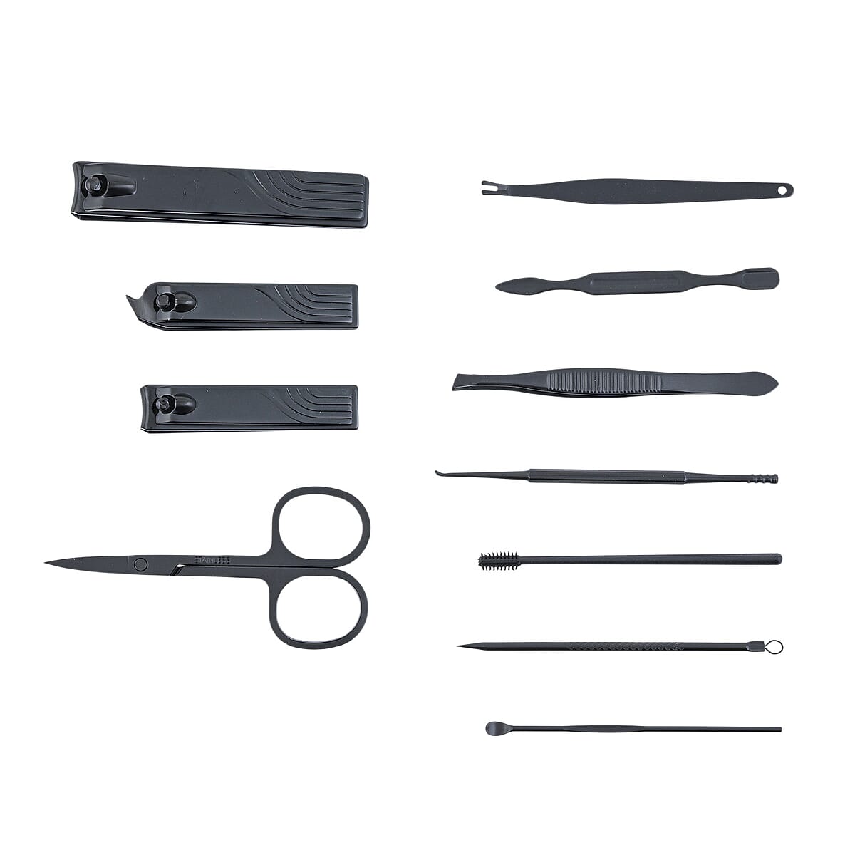 12pc Mini Travel Case Nail Kit- Orange image number 4