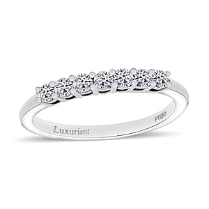Luxuriant Lab Grown Diamond E-F VS 0.25 ctw Ring in 950 Platinum (Size 11.5)