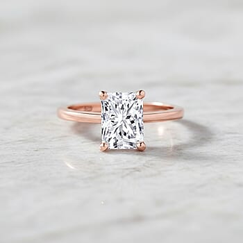 E-F VS / Rose Gold Over Sterling Silver / 10 - Product card gallery slide 2 (10178176352569)
