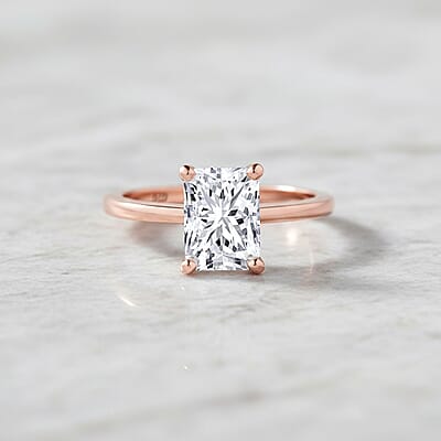 E-F VS / Rose Gold Over Sterling Silver / 10 - Product card gallery slide 2 (10178176352569)