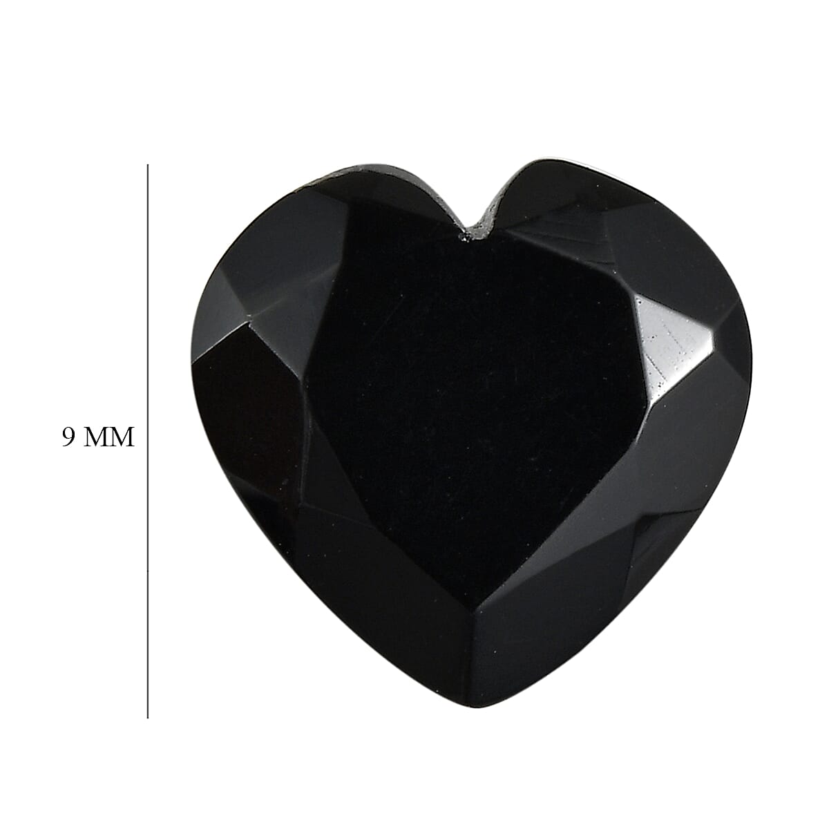 AA Black Obsidian (Hrt 9 mm) 1.82 ctw