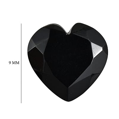 AA Black Obsidian (Hrt 9 mm) 1.82 ctw
