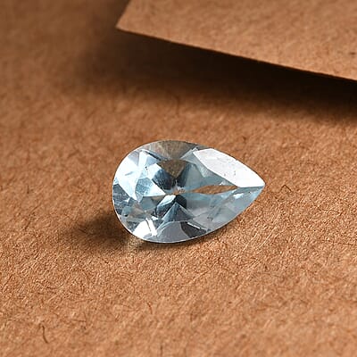 Blue Topaz (Pear 9x6 mm) 1.30 ctw Loose Gemstone