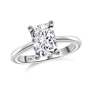 IGI Certified Luxuriant Lab Grown Diamond E-F VS 1.00 ctw Solitaire Ring in 10K White Gold (Size 10.0) (Del. in 10-12 Days)