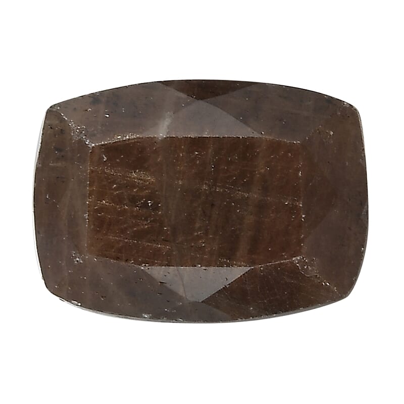 Chocolate Sapphire (Cush 7x5 mm) 1.08 ctw Loose Gemstone