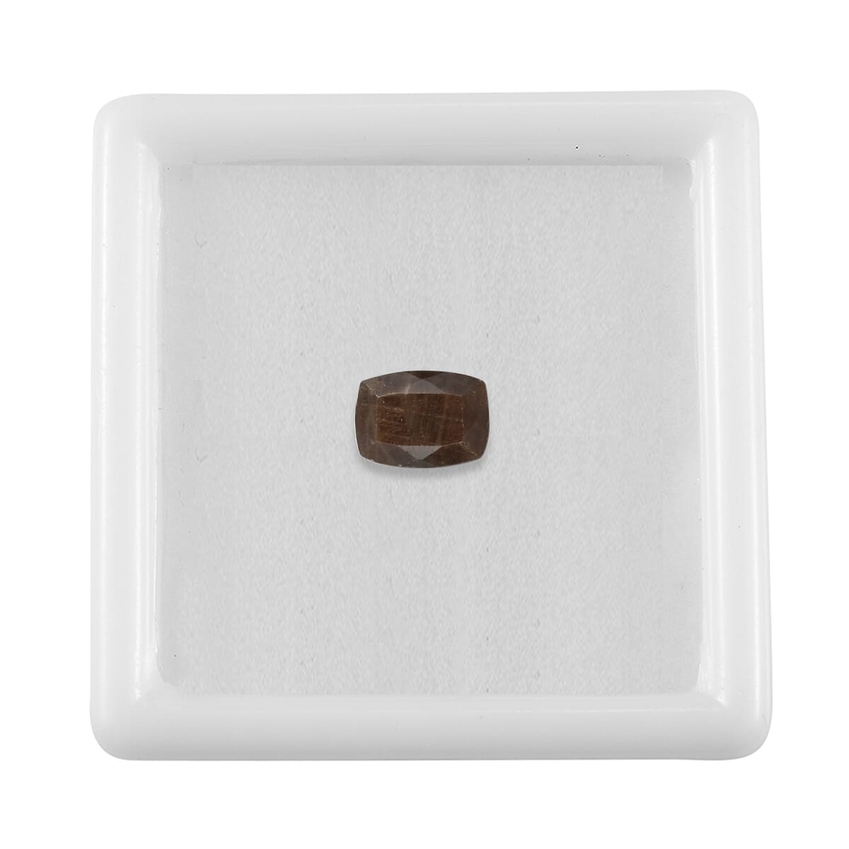 Chocolate Sapphire (Cush 7x5 mm) 1.08 ctw image number 3