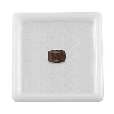 Chocolate Sapphire (Cush 7x5 mm) 1.08 ctw Loose Gemstone