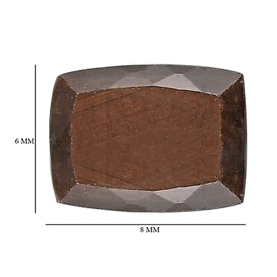 Chocolate Sapphire (Cush 8x6 mm) 1.77 ctw Loose Gemstone