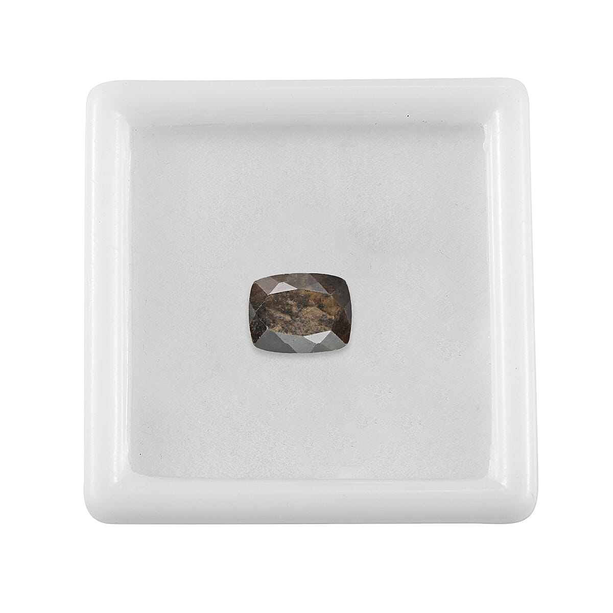 Chocolate Sapphire (Cush 9x7 mm) 2.62 ctw Loose Gemstone image number 3