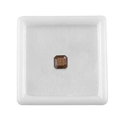 Asscher Cut Chocolate Sapphire (Oct 6x6 mm) 1.52 ctw Loose Gemstone