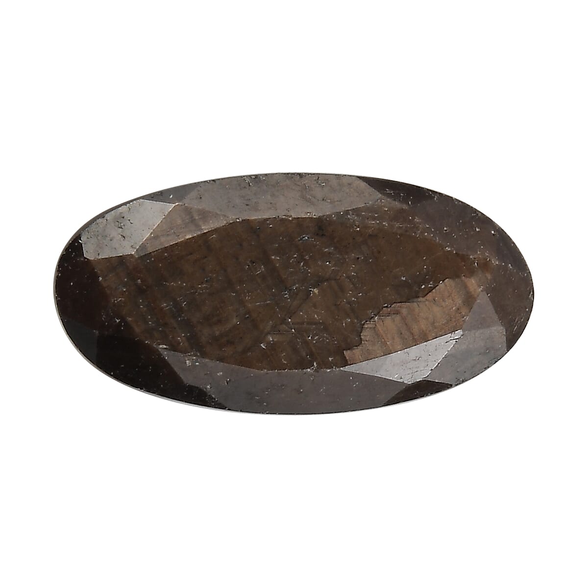 Chocolate Sapphire (Ovl 12x6 mm) 2.77 ctw Loose Gemstone image number 0