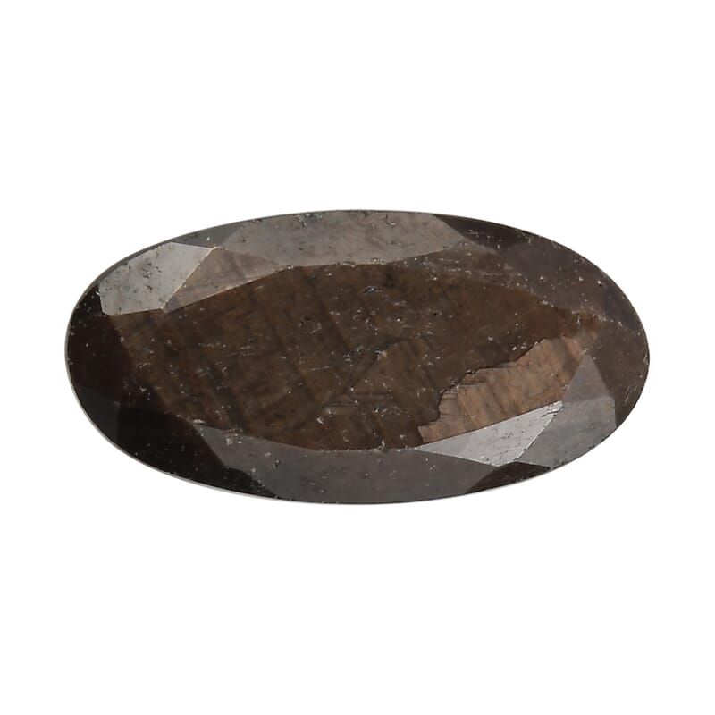 Chocolate Sapphire (Ovl 12x6 mm) 2.77 ctw Loose Gemstone