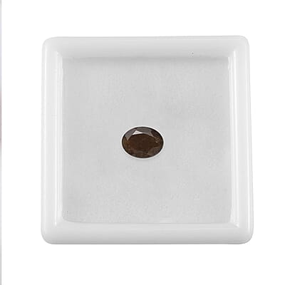 Chocolate Sapphire (Ovl 8x6 mm) 1.30 ctw Loose Gemstone