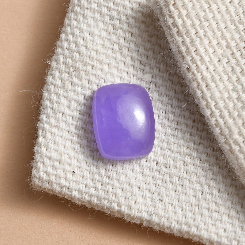 Purple Jade (D) (Cush 9x7 mm) 2.07 ctw Loose Gemstone