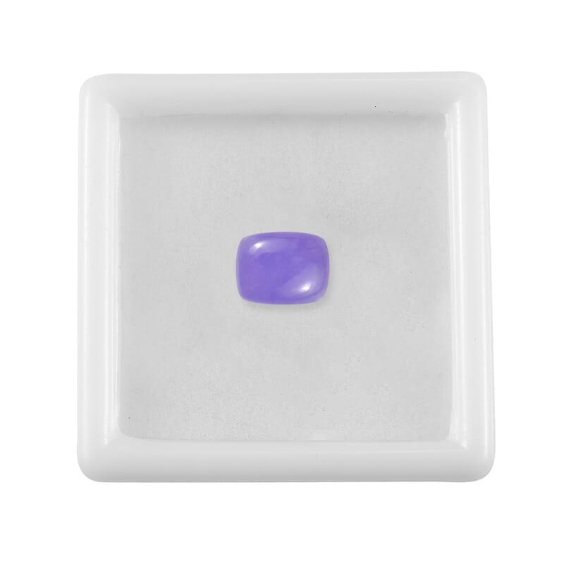 Purple Jade (D) (Cush 9x7 mm) 2.07 ctw Loose Gemstone
