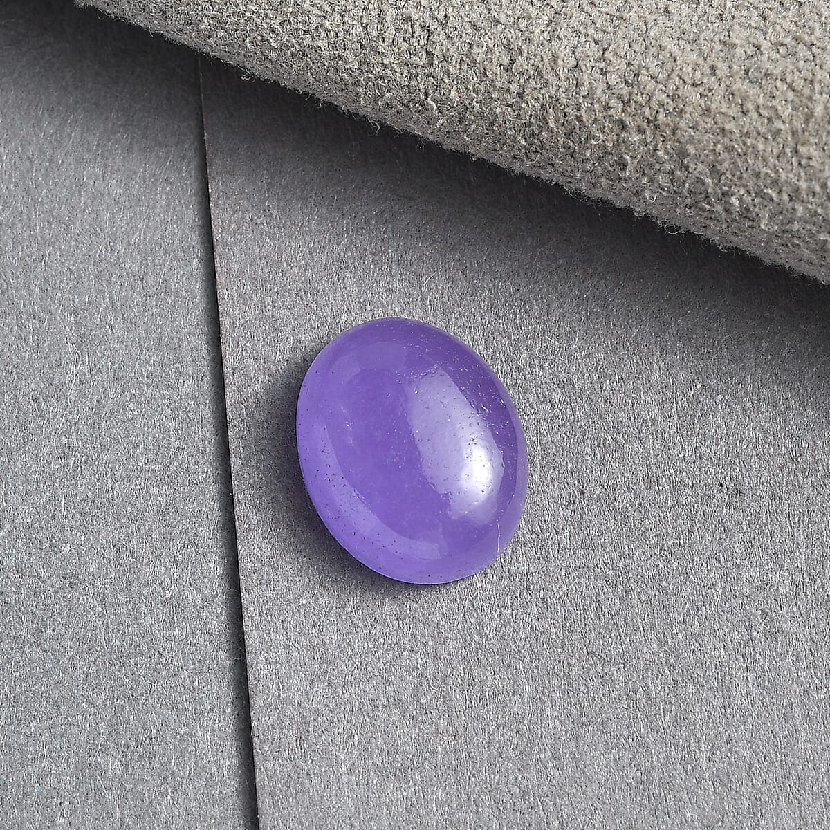 Purple Jade (D) (Ovl 10x8 mm) 2.75 ctw Loose Gemstone image number 1