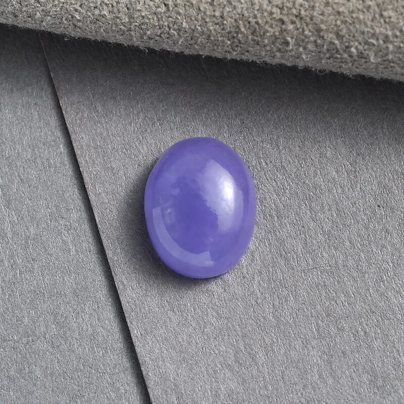 Purple Jade (D) (Ovl 9x7 mm) 2.06 ctw Loose Gemstone