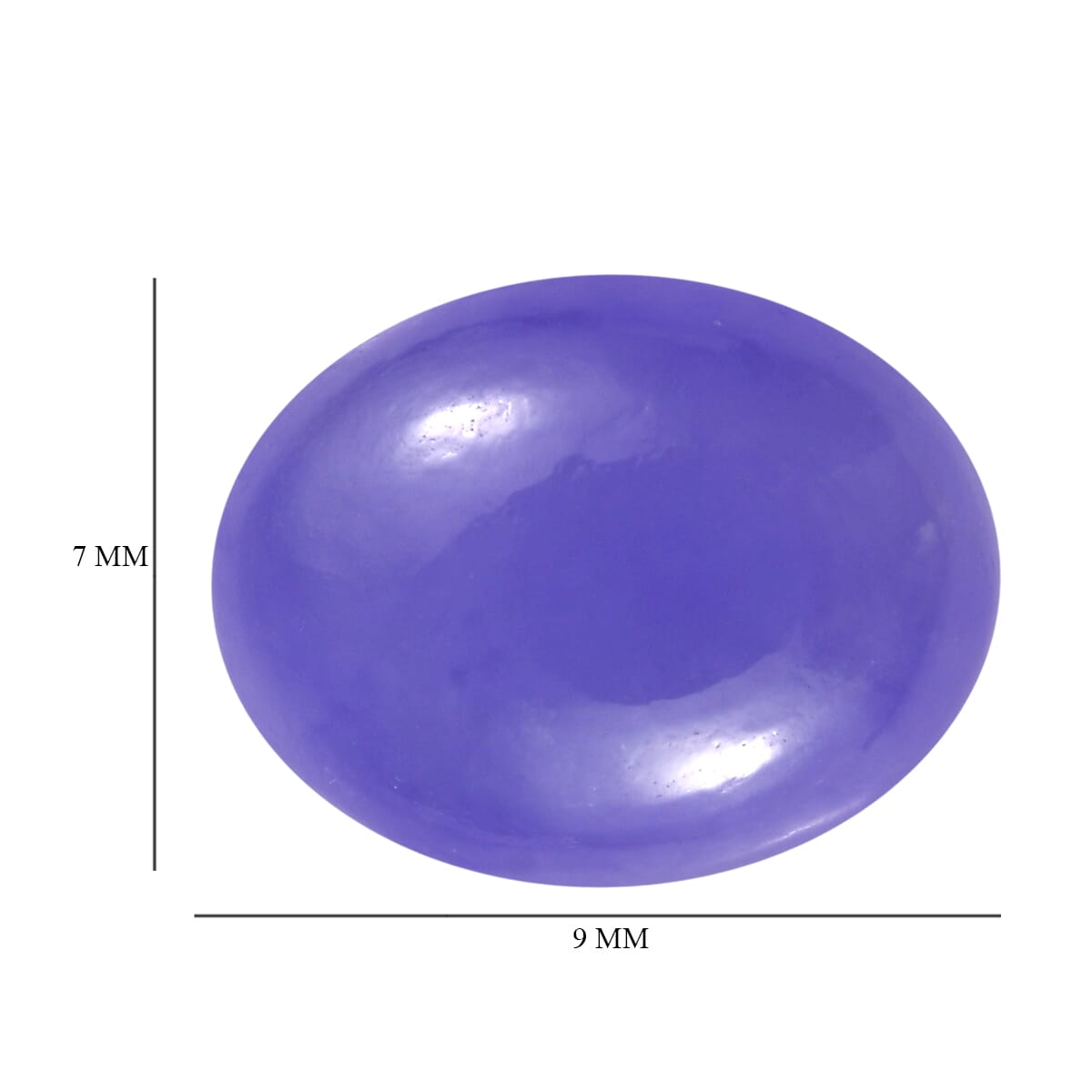Purple Jade (D) (Ovl 9x7 mm) 2.06 ctw image number 4