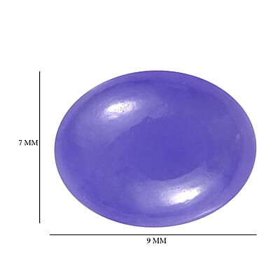 Purple Jade (D) (Ovl 9x7 mm) 2.06 ctw Loose Gemstone