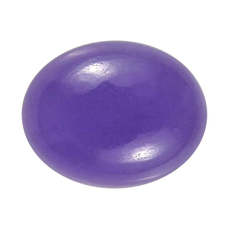 AAA Purple Jade (D) (Ovl 9x7 mm) 1.87 ctw Loose Gemstone
