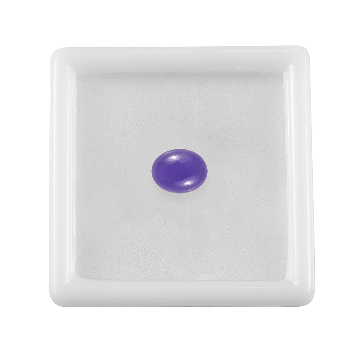 AAA Purple Jade (D) (Ovl 9x7 mm) 1.87 ctw Loose Gemstone image number 3