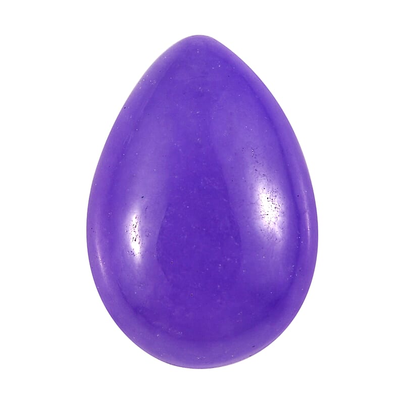 AA Purple Jade (D) (Pear 10x7 mm) 2.04 ctw Loose Gemstone