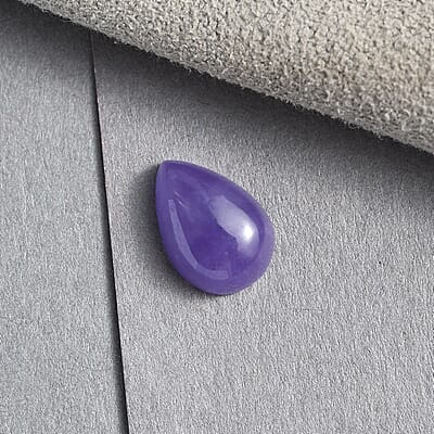 AAA Purple Jade (D) (Pear 10x7 mm) 2.06 ctw Loose Gemstone