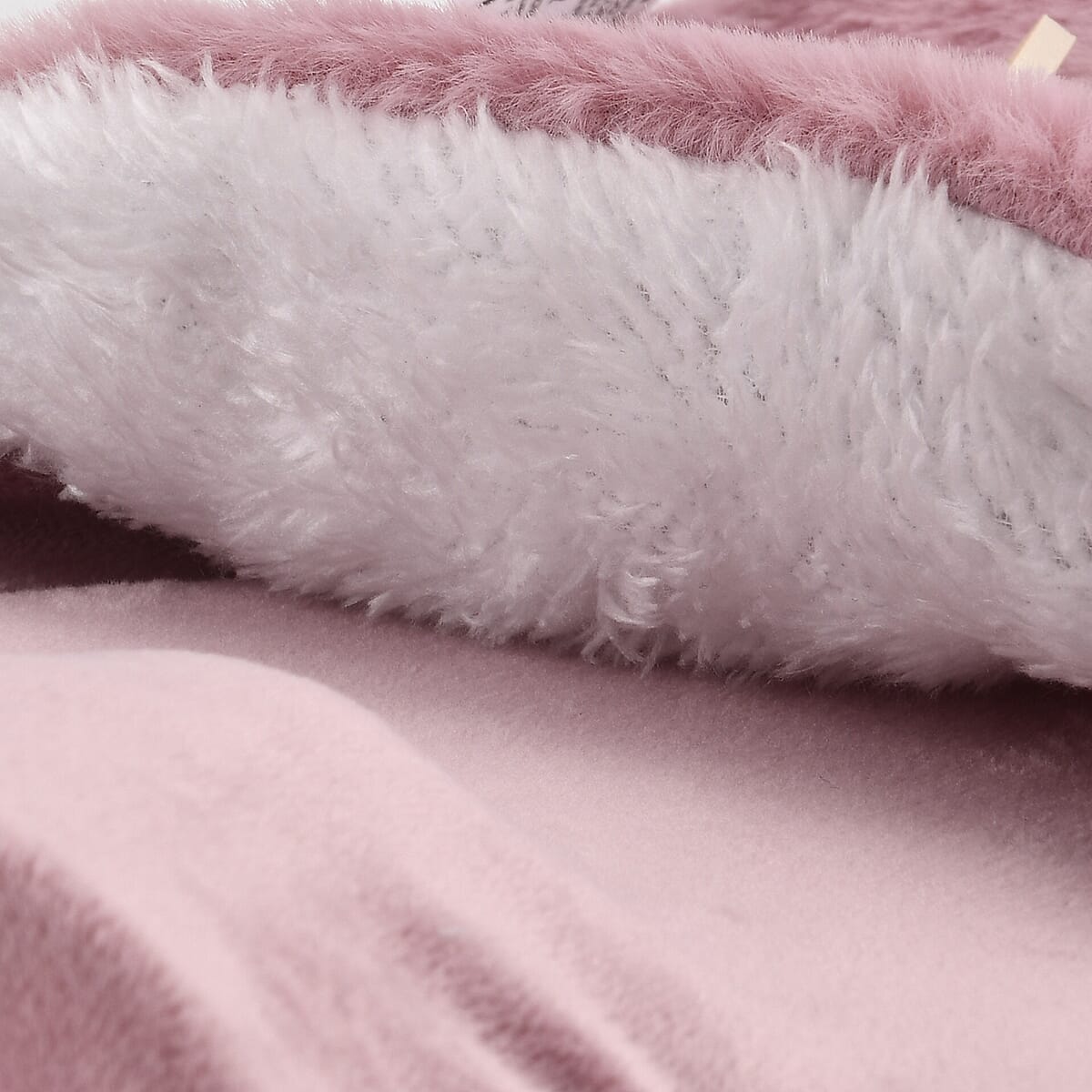 Purple 2L Hot Water Bag with Rabbit Faux Fur Cover image number 4