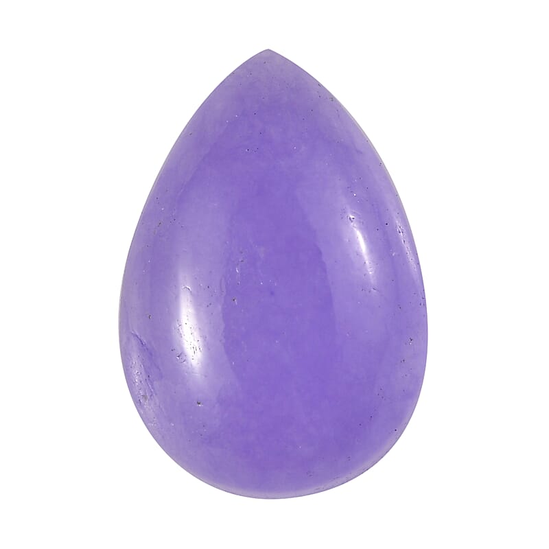 Purple Jade (D) (Pear 9x6 mm) 1.61 ctw Loose Gemstone