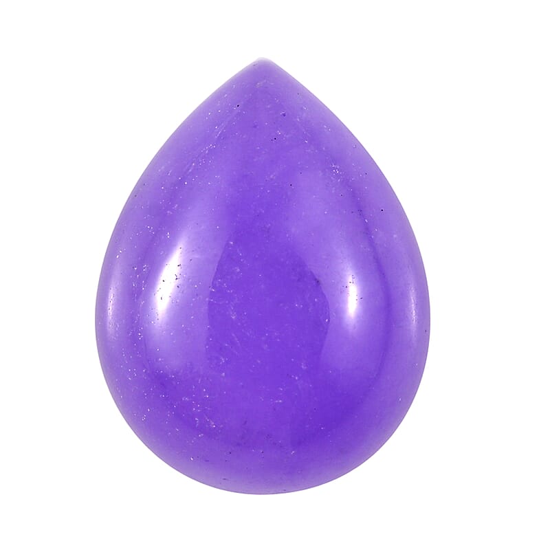 AA Purple Jade (D) (Pear 9x7 mm) 1.98 ctw Loose Gemstone