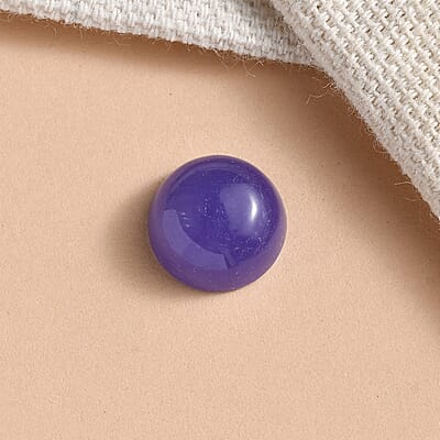 AA Purple Jade (D) (Rnd 10 mm) 4.28 ctw Loose Gemstone