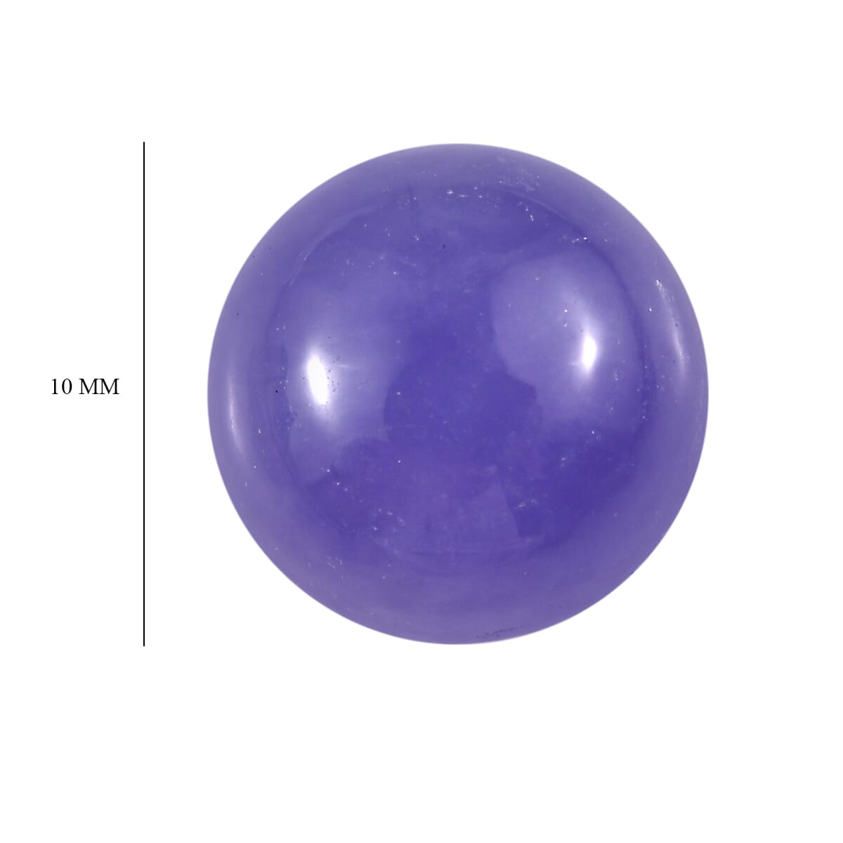 AAA Purple Jade (D) (Rnd 10 mm) 4.50 ctw image number 4