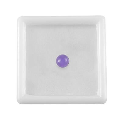 Purple Jade (D) (Rnd 6 mm) 0.97 ctw Loose Gemstone