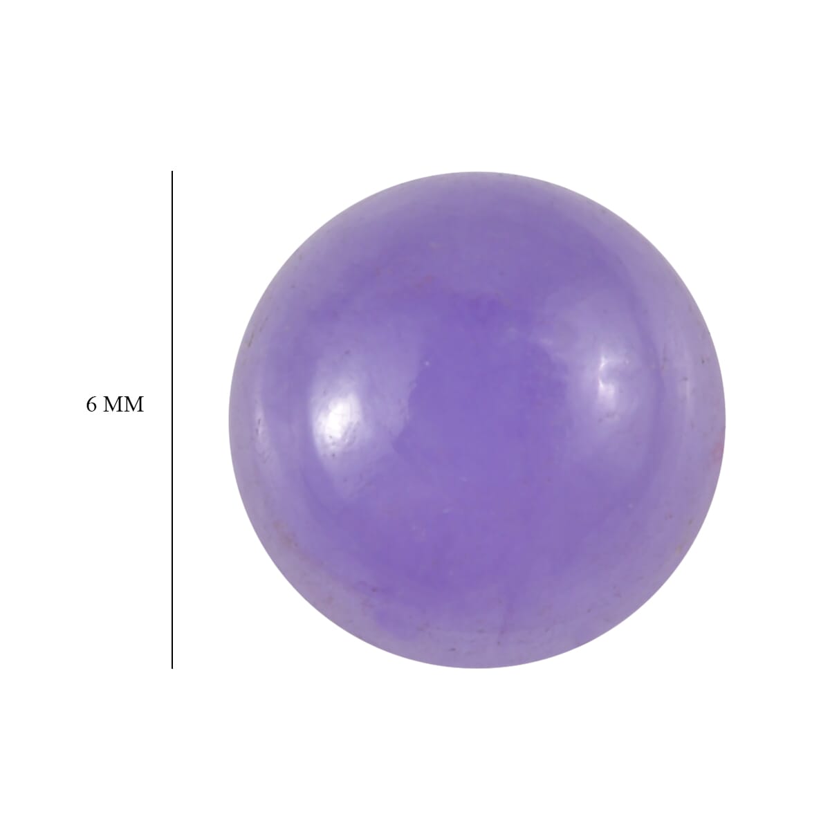 Purple Jade (D) (Rnd 6 mm) 0.97 ctw image number 4