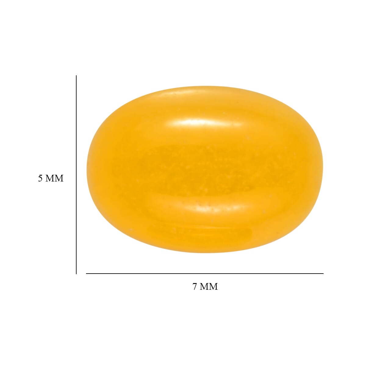 AA Yellow Jade (D) Set of 3 (Ovl 7x5 mm) 2.80 ctw image number 4